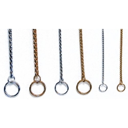 Fine Hexagon Snake Show Chain Gold 3 mm  24"