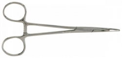 Sterile Mosquito Locking Forceps - Curved 12.5cm