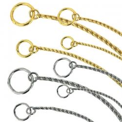 Fine Snake Chain Silver & Gold 3.7 mm