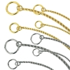 Fine Snake Chain Silver & Gold 3.7 mm